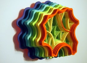 One of the pieces in the NYC show, Hugg-a-Diddle Workup Movement #41